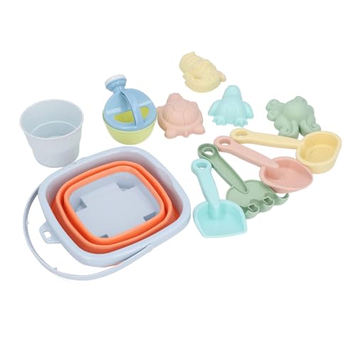 Gonetre Strandspielzeug Set Zusammenklappbarer Sandeimer Schaufeln Falten Strandschaufel Spielzeugset Interaktive Sandspielzeug für Strandparty Sommeraktivitäten Leichtes Haltbares PP Gonetre Strandspielzeug Set Zusammenklappbarer Sandeimer Schaufeln Falten Strandschaufel Spielzeugset Interaktive Sandspielzeug für Strandparty Sommeraktivitäten Leichtes Haltbares PP von Gonetre