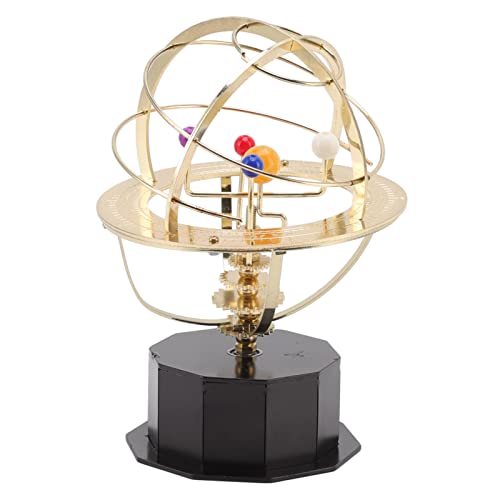 Grand Orrery -Modell des Solarsystems Metall -Solarsystemmodelldekoration für Teenager Office Study Klassenzimmer Dekoration Eisenmaterial 15.5x11cm 332g Grand Orrery -Modell des Solarsystems Metall -Solarsystemmodelldekoration für Teenager Office Study Klassenzimmer Dekoration Eisenmaterial 15.5x11cm 332g von Gonetre