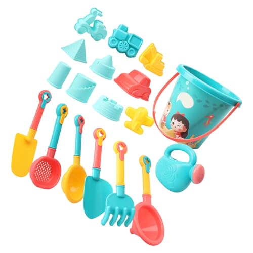 Kids Beach Sandspielzeug Set Multi Funktional Vielseitig Strandschaufel Sand Schaufel Schaufel Rake Sifter Gießen für Außenspiel Plastik 18pcs Kids Beach Sandspielzeug Set Multi Funktional Vielseitig Strandschaufel Sand Schaufel Schaufel Rake Sifter Gießen für Außenspiel Plastik 18pcs von Gonetre
