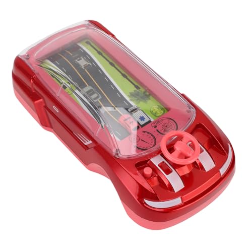 Racing Adventure Car Lenkrad Spielzeug Fahrzeug Fahren Rennsportautos Konsole Kinder Eltern Kind Dual -Spieler -Modus Interaktion Adventure Car Lenkradspielzeug für Kinder (Rot) von Gonetre