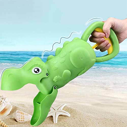 Sandgreifer , Sandspielzeug Handbagger FüR Sandkasten Oder Strand, Dinosaurier-Sandbagger FüR Ab 3 Jahren, Sandkasten Spielzeug Strandspielzeug Sandschaufel (Grüner von Gonetre
