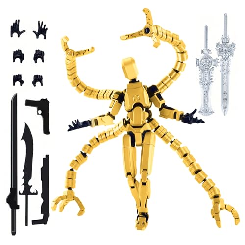 Gonggi T13 Actionfiguren-Set bereits montiert, 3D-gedruckter Schnuller T 13 Oktopus Doktor Spielzeug für Jungen Mädchen Kind Kinder Männer, Multi-Jointed Roboter Desktop Dekoration Geschenk für Gonggi T13 Actionfiguren-Set bereits montiert, 3D-gedruckter Schnuller T 13 Oktopus Doktor Spielzeug für Jungen Mädchen Kind Kinder Männer, Multi-Jointed Roboter Desktop Dekoration Geschenk für von Gonggi