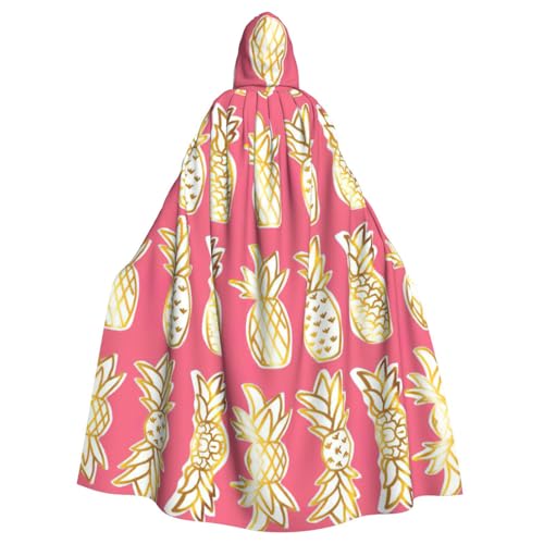 Gongjuy Ananas-Partyumhang für Erwachsene, Zubehör, Halloween-Zauberer, Übergröße, Horror-Umhang mit Kapuze Gongjuy Ananas-Partyumhang für Erwachsene, Zubehör, Halloween-Zauberer, Übergröße, Horror-Umhang mit Kapuze von Gongjuy