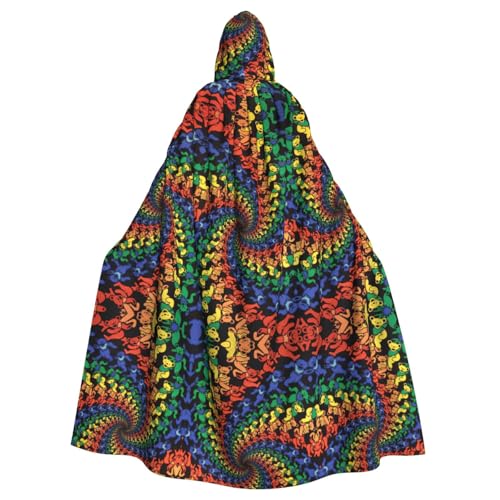 Gongjuy Bear Dancing Tie Dye Adult Party Cloak Clothing Accessories, Adult Halloween Wizard Plus Size Hooded Horror Cloak Gongjuy Bear Dancing Tie Dye Adult Party Cloak Clothing Accessories, Adult Halloween Wizard Plus Size Hooded Horror Cloak von Gongjuy