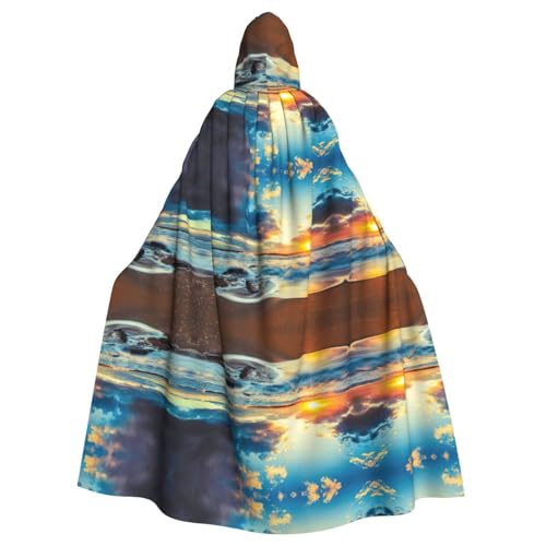 Gongjuy Bewölkter Sonnenuntergang Himmel Erwachsene Party Umhang Kleidung Zubehör Erwachsene Halloween Zauberer Übergröße Kapuze Horror Umhang Gongjuy Bewölkter Sonnenuntergang Himmel Erwachsene Party Umhang Kleidung Zubehör Erwachsene Halloween Zauberer Übergröße Kapuze Horror Umhang von Gongjuy