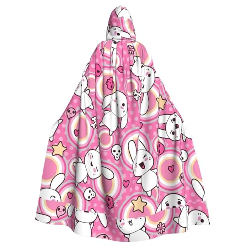 Gongjuy Cartoon-Tiere, Partyumhang für Erwachsene, Zubehör, Halloween-Zauberer, Übergröße, Horror-Umhang mit Kapuze Gongjuy Cartoon-Tiere, Partyumhang für Erwachsene, Zubehör, Halloween-Zauberer, Übergröße, Horror-Umhang mit Kapuze von Gongjuy