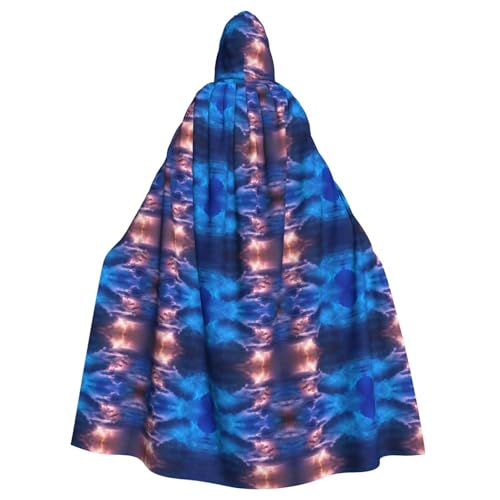 Gongjuy Clouds Party-Umhang für Erwachsene, Halloween, Zauberer, Übergröße, Horror-Umhang mit Kapuze Gongjuy Clouds Party-Umhang für Erwachsene, Halloween, Zauberer, Übergröße, Horror-Umhang mit Kapuze von Gongjuy