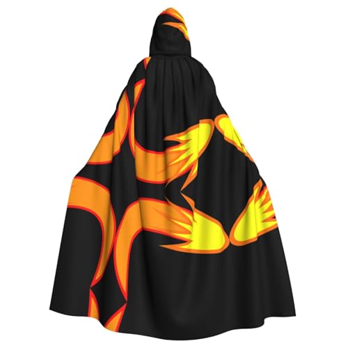 Gongjuy Comet Party-Umhang für Erwachsene, Halloween, Zauberer, Übergröße, Horror-Umhang mit Kapuze Gongjuy Comet Party-Umhang für Erwachsene, Halloween, Zauberer, Übergröße, Horror-Umhang mit Kapuze von Gongjuy