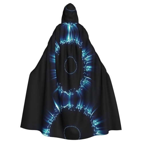 Gongjuy Cooler Party-Umhang für Erwachsene, Halloween-Zauberer, Übergröße, Horror-Umhang mit Kapuze Gongjuy Cooler Party-Umhang für Erwachsene, Halloween-Zauberer, Übergröße, Horror-Umhang mit Kapuze von Gongjuy