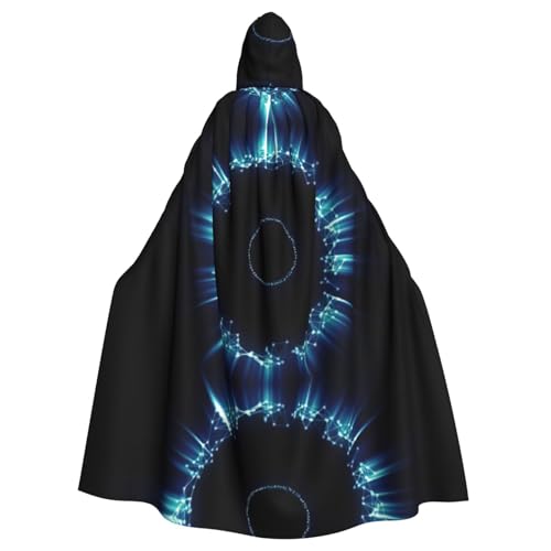 Gongjuy Cooler Party-Umhang für Erwachsene, Halloween-Zauberer, Übergröße, Horror-Umhang mit Kapuze Gongjuy Cooler Party-Umhang für Erwachsene, Halloween-Zauberer, Übergröße, Horror-Umhang mit Kapuze von Gongjuy