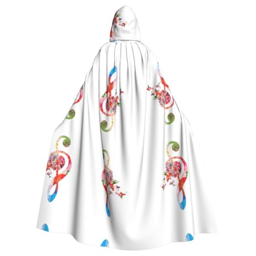 Gongjuy Farbenfroher Party-Umhang für Erwachsene, Halloween-Zauberer, Übergröße, Horror-Umhang mit Kapuze Gongjuy Farbenfroher Party-Umhang für Erwachsene, Halloween-Zauberer, Übergröße, Horror-Umhang mit Kapuze von Gongjuy