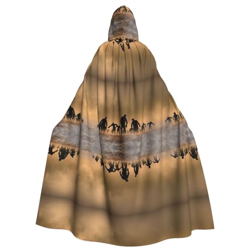 Gongjuy Many Zombie Adult Party Cloak Clothing Accessories, Adult Halloween Wizard Plus Size Hooded Horror Cloak Gongjuy Many Zombie Adult Party Cloak Clothing Accessories, Adult Halloween Wizard Plus Size Hooded Horror Cloak von Gongjuy