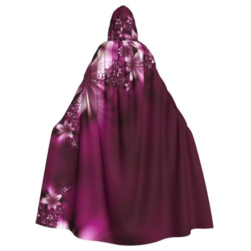 Gongjuy Party-Umhang mit Blumen, für Erwachsene, Halloween, Zauberer, Übergröße, Horror-Umhang mit Kapuze Gongjuy Party-Umhang mit Blumen, für Erwachsene, Halloween, Zauberer, Übergröße, Horror-Umhang mit Kapuze von Gongjuy