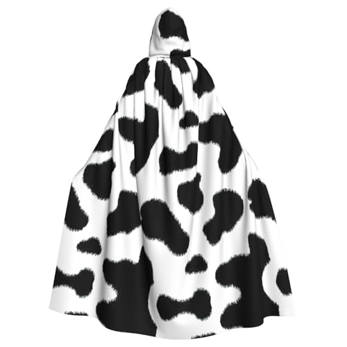 Gongjuy Schwarzer Leoparden-Partyumhang für Erwachsene, Halloween-Zauberer, Übergröße, Horror-Umhang mit Kapuze Gongjuy Schwarzer Leoparden-Partyumhang für Erwachsene, Halloween-Zauberer, Übergröße, Horror-Umhang mit Kapuze von Gongjuy