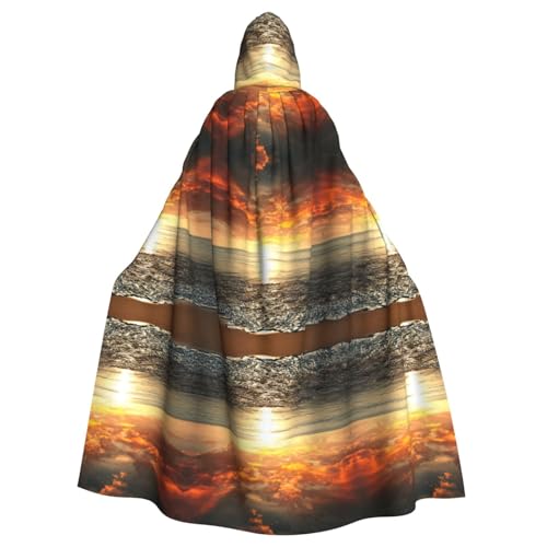 Gongjuy Sonnenuntergang Ozean Strand Erwachsene Party Umhang Kleidung Zubehör Erwachsene Halloween Zauberer Übergröße Kapuze Horror Umhang Gongjuy Sonnenuntergang Ozean Strand Erwachsene Party Umhang Kleidung Zubehör Erwachsene Halloween Zauberer Übergröße Kapuze Horror Umhang von Gongjuy