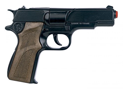 Gonher 125/6 - Pistole Police 8-Schuss, schwarz Gonher 125/6 - Pistole Police 8-Schuss, schwarz von Gonher