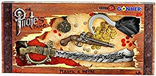 Gonher 441/0 - Spiel-Set The Pirate's Island Deluxe von Gonher