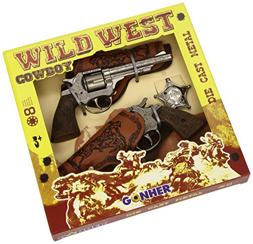 Gonher S.A. – a1302723 – Pistole – Coffret 158/0 Wild Western aus Metall Gonher S.A. – a1302723 – Pistole – Coffret 158/0 Wild Western aus Metall von Gonher
