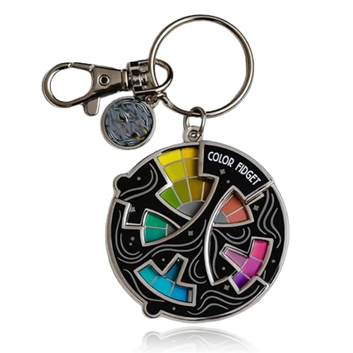Farbige Fidget-Emaille-Anstecknadel, 20 Farben drehbares Rad, farbiges Fidget-Rad für Künstler, schnelle Identifizierung tonaler Beziehungen, Angstabbau-Anstecknadeln, Farb-Fidget-Rad-Anstecknadeln Farbige Fidget-Emaille-Anstecknadel, 20 Farben drehbares Rad, farbiges Fidget-Rad für Künstler, schnelle Identifizierung tonaler Beziehungen, Angstabbau-Anstecknadeln, Farb-Fidget-Rad-Anstecknadeln von Goniome