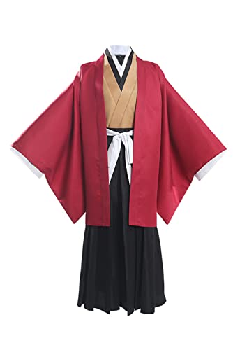 Gonriya Unisex Erwachsene Demon Slayer Tsugikuni Yoriichi Cosplay Kostüm Kimetsu no Yaiba Outfit Kimono Cape von Gonriya