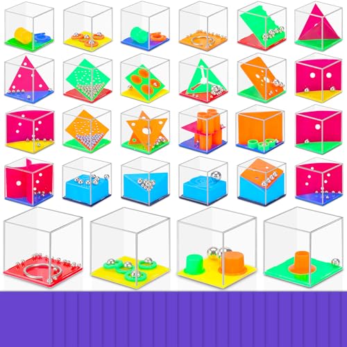 Gontence 28 Stück Geduldspiele für Kinder mit 28 lila Beutel - Knobelspiel | Mini Spiele für Kinder & Erwachsene | Mitgebsel Kindergeburtstag Gastgeschenke | Spielzeug Geschenke Pinata Füllung Gontence 28 Stück Geduldspiele für Kinder mit 28 lila Beutel - Knobelspiel | Mini Spiele für Kinder & Erwachsene | Mitgebsel Kindergeburtstag Gastgeschenke | Spielzeug Geschenke Pinata Füllung von Gontence
