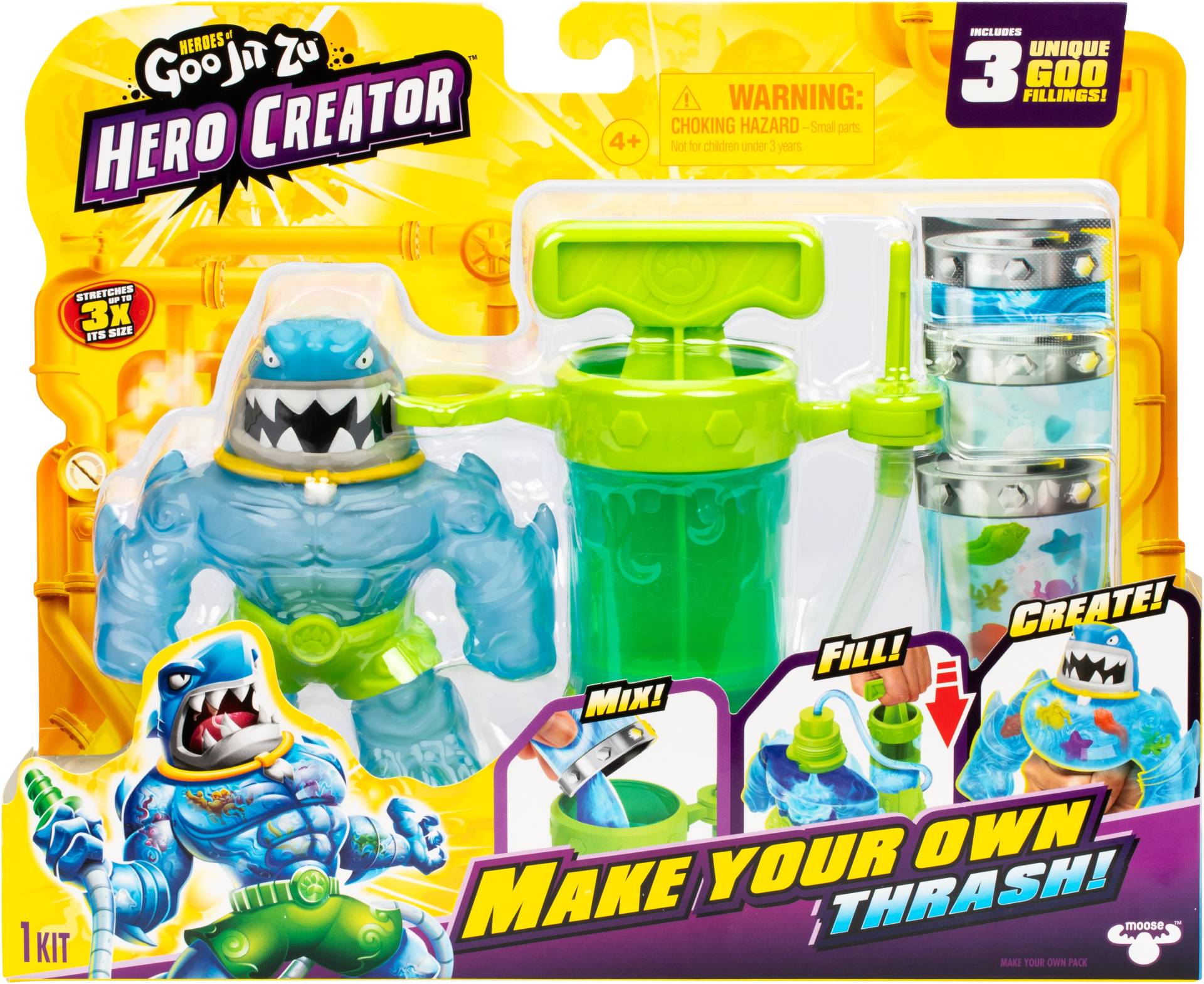 Goo Jit Zu Hero Creator Trash Figur Goo Jit Zu Hero Creator Trash Figur von Goo Jit Zu