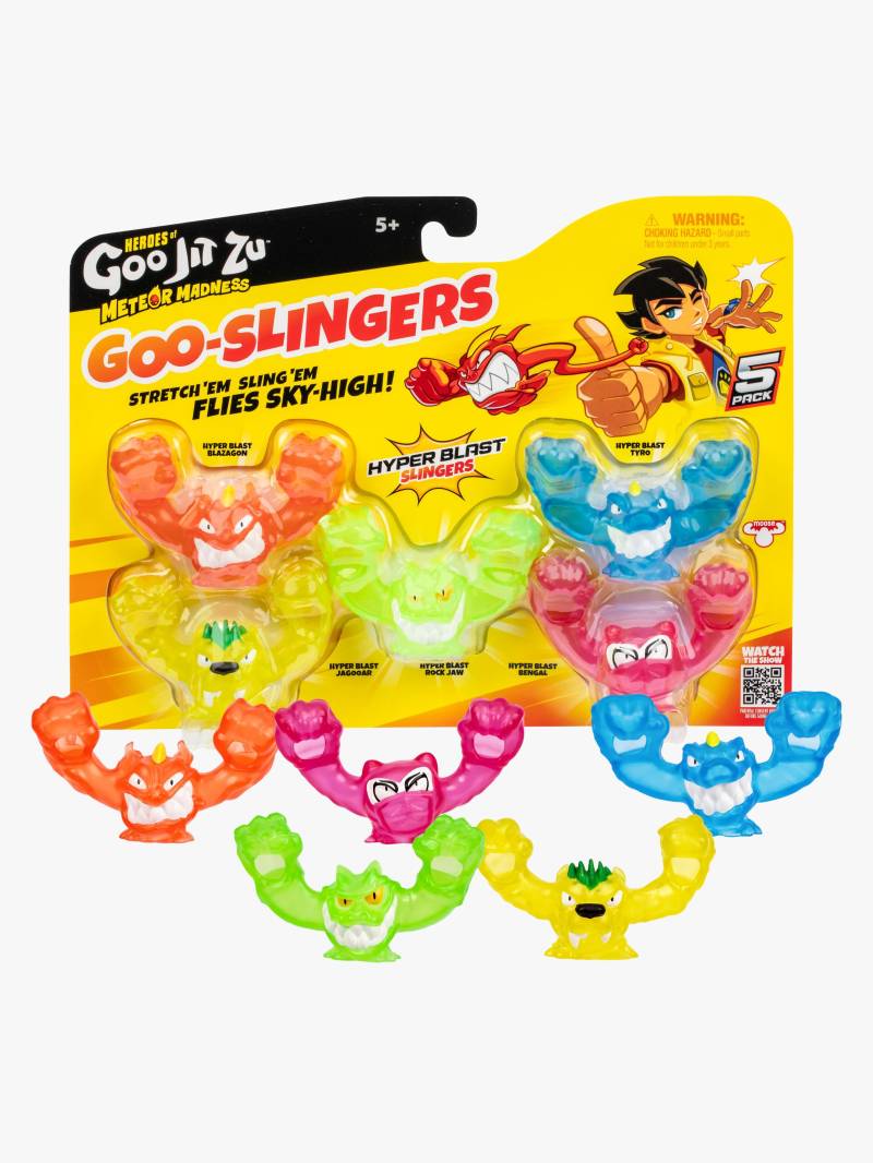Goo Jit Zu Meteor Madness Goo-Slingers Figuren 5er-Pack von Goo Jit Zu