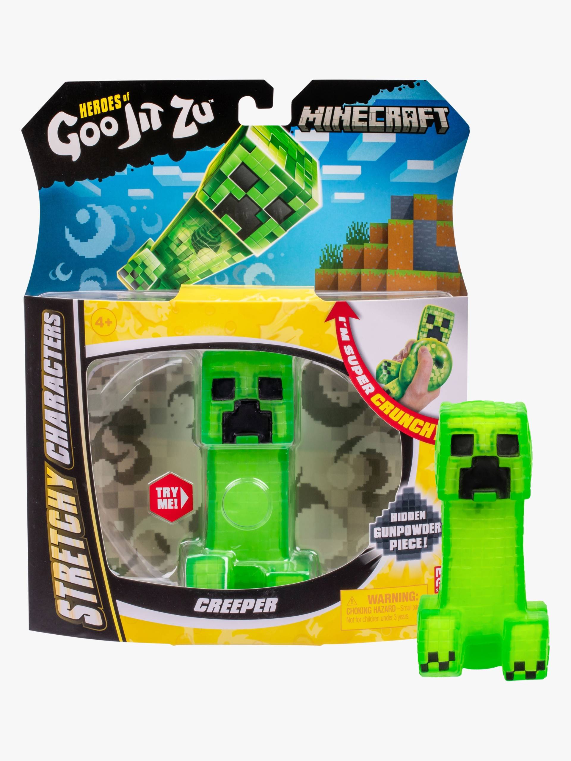 Goo Jit Zu Minecraft Actionfigur Creeper von Goo Jit Zu