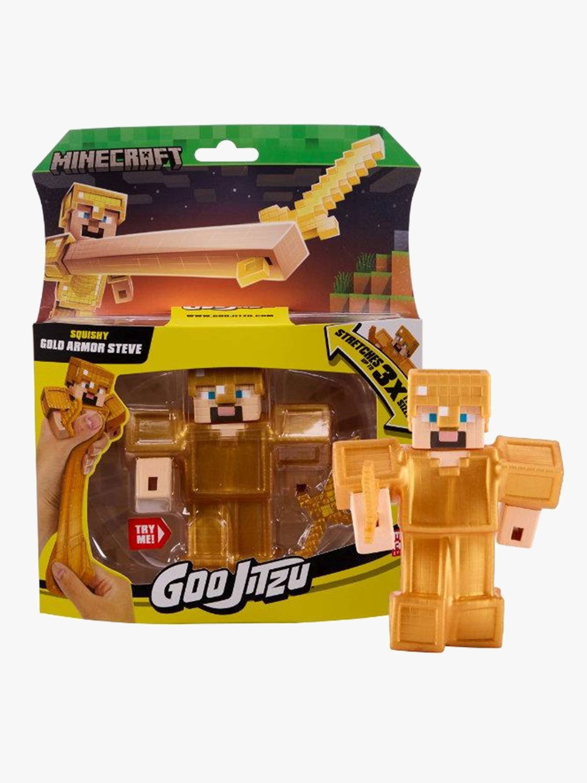 Goo Jit Zu Minecraft Figur Gold Armor Steve S4 Goo Jit Zu Minecraft Figur Gold Armor Steve S4 von Goo Jit Zu