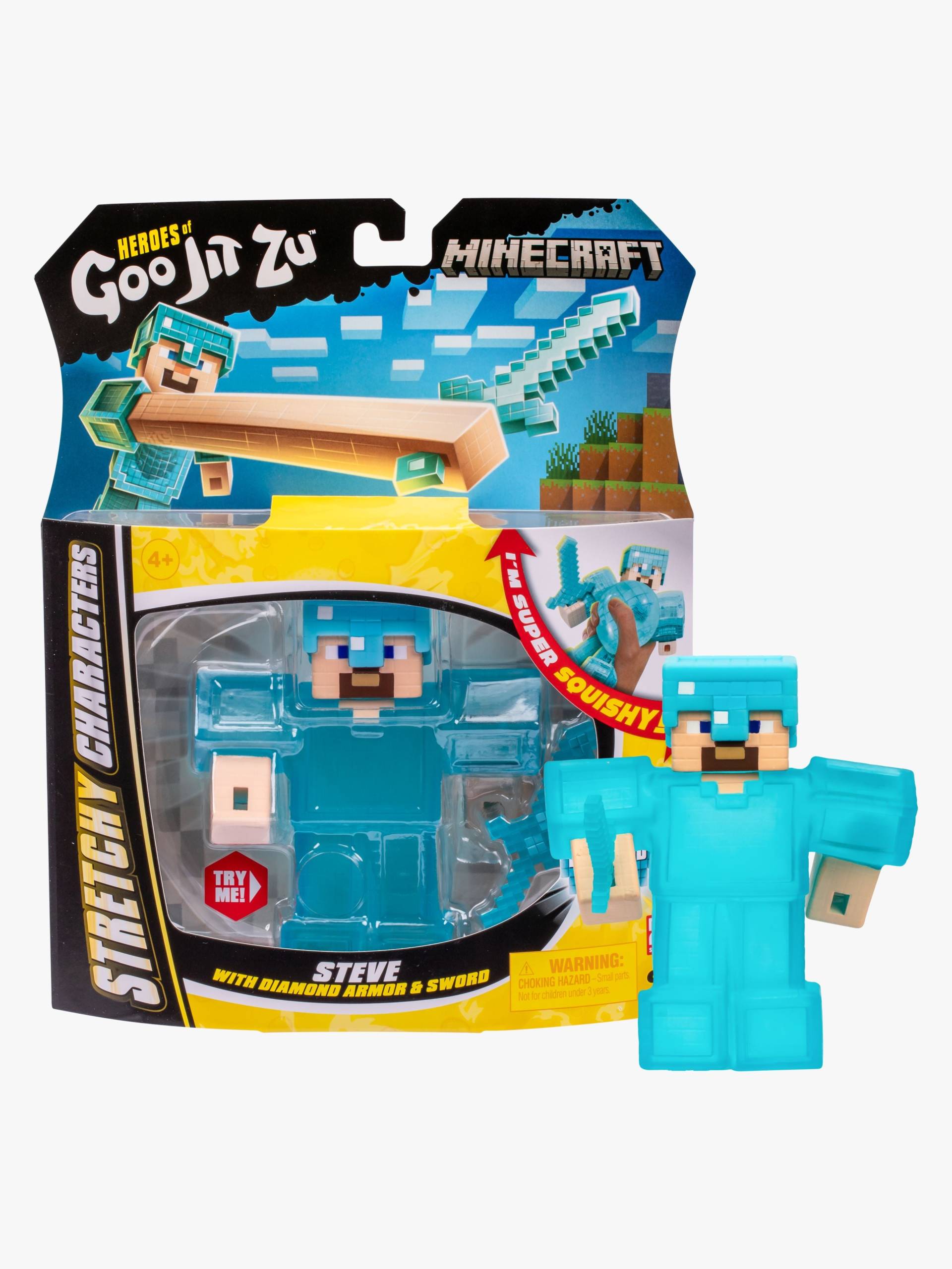 Goo Jit Zu Minecraft Steve Figur Goo Jit Zu Minecraft Steve Figur von Goo Jit Zu