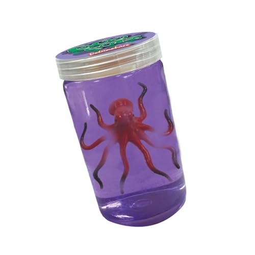 GooPotz - Octopus von Deluxebase Bunte sensorische Schleim Spielzeug mit Oktopus-Figur, dehnbarer Schleimkitt und Tierspielzeug für Kinder GooPotz - Octopus von Deluxebase Bunte sensorische Schleim Spielzeug mit Oktopus-Figur, dehnbarer Schleimkitt und Tierspielzeug für Kinder von GooPotz