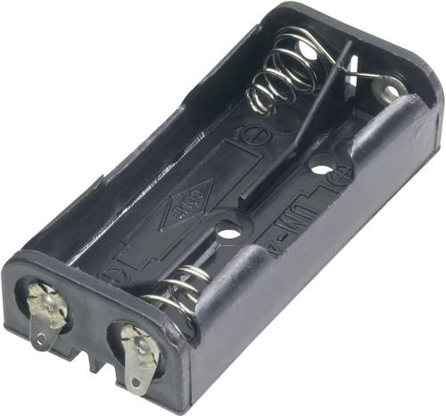Goobay 12462 Batteriehalter 2x Micro (AAA) Lötanschluss (L x B x H) 52 x 23 x 12.5mm von Goobay