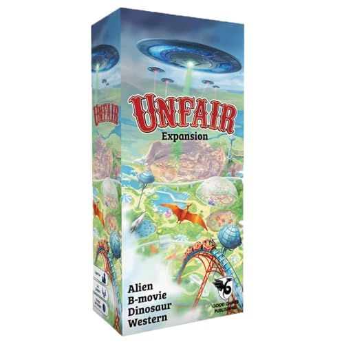 Unfair: Expansion 1: Alien, B-Movie, Dinosaur, Western von Good Games Publishing