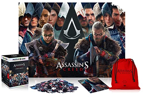 Good Loot Assassin's Creed: Legacy Puzzlespiel | Inklusive Poster und Tasche | Spiel-Artwork Motiv | Für Erwachsene und Teenager | Gamer Geschenk | Ideal für Weihnachten | 1000 Teile | 68 x 48cm von Good Loot