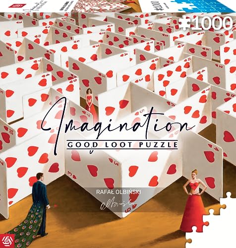 GOOD LOOT Jigsaw Puzzle Imagination Series Rafał Olbiński Excessive Meticulousness – Classic Puzzles - Puzzle Kunst mit Bild 1000 Teile – Adult Puzzles - Puzzle Art 1000 Pieces | 68,3x48 cm von Good Loot