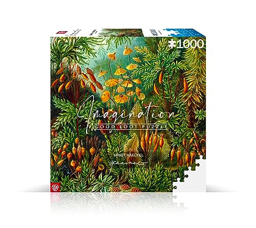 Good Loot Puzzle Imagination Serie Ernst Haeckel Muscinae Detaillierte Abbildung Helle Farben Langlebiges Produkt Zahlreiche Stunden Spaß Familie Unterhaltung | Geschenk | 1000 Teile | 68 x 48 cm von Good Loot