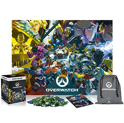Good Loot Overwatch Heroes Collage Puzzles 1500, Farbe (CENEGA 1070801) von Good Loot