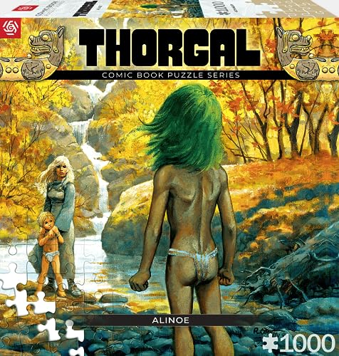 Good Loot Comic Book Puzzle Series: Thorgal - Alinoe Puzzle 1000 - Thrgal Puzzle - Adult Puzzles - Classic Puzzles - Merchandise Puzzle mit Bild – Puzzle 1000 pieces-68,3x48 cm von Good Loot