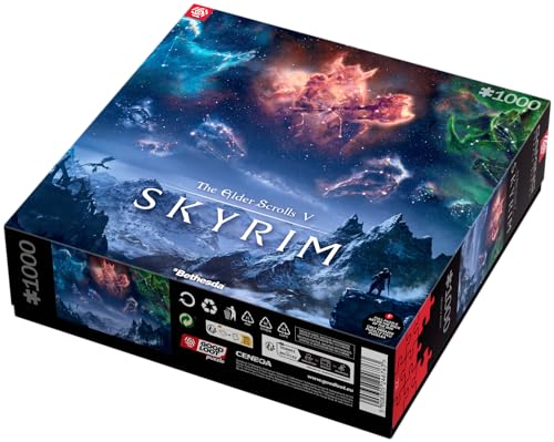 Good Loot GDL24676 The Elder Scrolls V Skyrim Puzzle, Multicolor von Good Loot