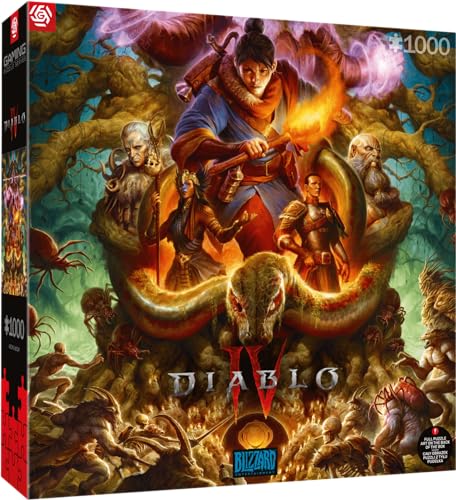 Good Loot GDL24678 Diablo IV Horadrim Puzzle, Multicolor von Good Loot