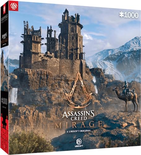 Good Loot Gaming : Assassin's Creed Mirage - 1000 Teile Puzzle - Spielepuzzle - Leinwandeffekt - Für Videospielfans - Gamerpuzzle - Für Erwachsene und Kinder ab 12 Jahren - 68,3x48 cm von Good Loot