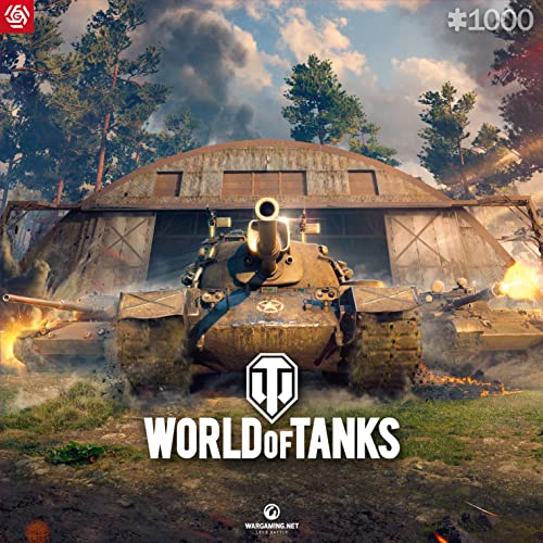 Good Loot Gaming Puzzle World of Tanks Roll Out Puzzles Spiel-Artwork für Erwachsene Teenager Puzzlespiel mit 1000 Teilen Spielepuzzles Inspiriert Durch EIN Computerspiel 68,3 x 48 cm von Good Loot