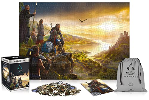 Good Loot Officially Licensed Premium Merchandise 1063747 England Assassins Puzzle Teile, Assassin's Creed Valhalla Vista, 1500 pcs Good Loot Officially Licensed Premium Merchandise 1063747 England Assassins Puzzle Teile, Assassin's Creed Valhalla Vista, 1500 pcs von Good Loot