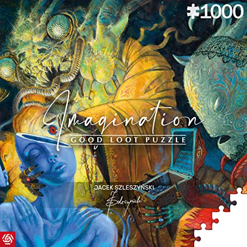 Good Loot Puzzle Imagination Jacek Szleszyński The Gift 1000 Teile Puzzle-Artwork für Erwachsene und Teenager Puzzlespiel mit 1000 Teilen - vom Künstler Geschaffenes Puzzle 68,3 x 48 cm von Good Loot