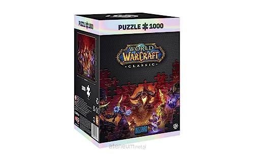 World of Warcraft Classic: Onyxia | 1000 Teile Puzzle | inklusive Poster und Tasche | 68 x 48 | für Erwachsene und Kinder ab 14 Jahren | ideal für Weihnachten und Geschenk | Spiel-Artwork Motiv von Good Loot