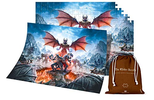The Elder Scrolls Online Vista of Greymoor | 1000 Teile Puzzle | inklusive Poster und Tasche | 68 x 48 | für Erwachsene und Kinder ab 14 Jahren | ideal für Weihnachten und Geschenk | Spiel-Artwork von Good Loot