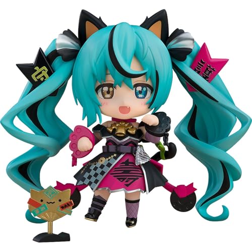 Good Smile Company Hatsune Miku Black Maneki Miku Version Figur, 10 cm von Good Smile Company