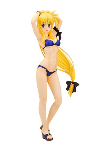 Magical Girl Lyrical Nanoha Striker S - Fate T. Harlaown 1/4 Swimsuit PVC Figure (japan import) von Good Smile Company