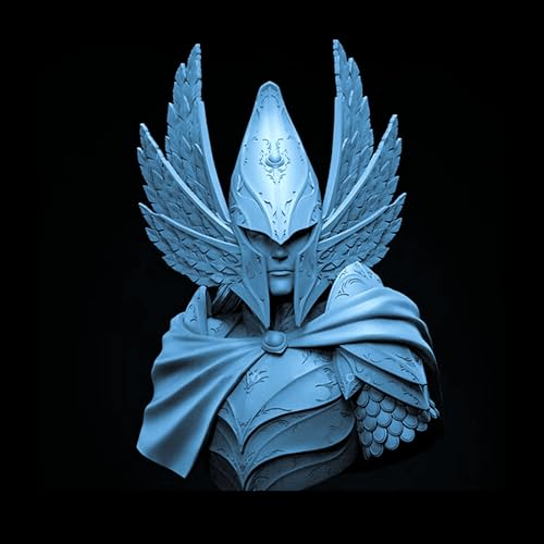 GoodFYouth 1/10 Ancient Elven Warrior Resin Bust Model Kit Unbemalt und unmontiert Soldier Resin Model Kit //H8B6Z3 von GoodFYouth