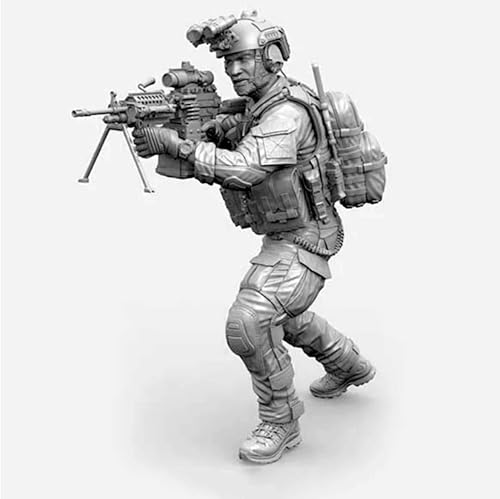 GoodFYouth 1/16 US-Kommandosoldat-Resin-Modellbausatz Unbemalter und unmontierter Soldaten-Resin-Modellbausatz //l2i5j5 von GoodFYouth